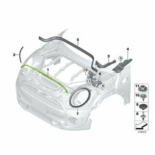 Abdichtung Frontklappe